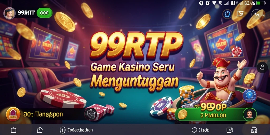 Screenshot gameplay yang menunjukkan keasyikan bermain Kasino di 99RTP.