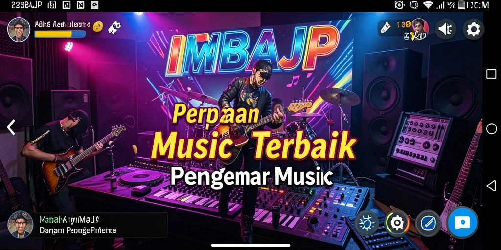 Tampilan gameplay IMBAJP yang interaktif dan menyenangkan.