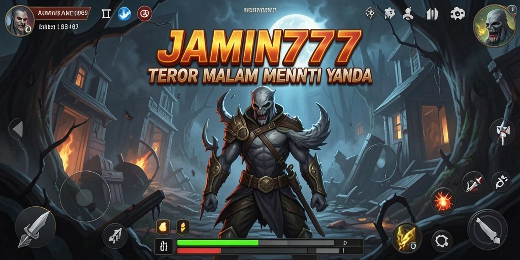 Gameplay menegangkan di dunia horor yang menyeramkan.