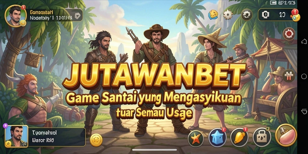 Tampilan gameplay JUTAWANBET yang seru dan menghibur.