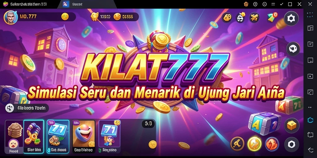 Tampilan gameplay KILAT777 yang menarik dan realistis.