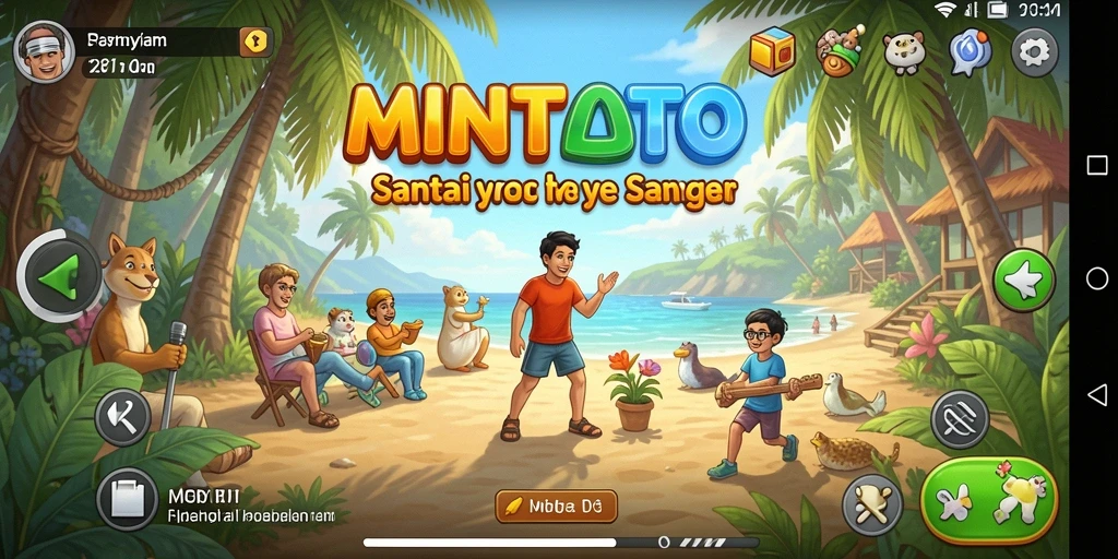 Tampilan gameplay MINTOTO yang seru dan menarik.