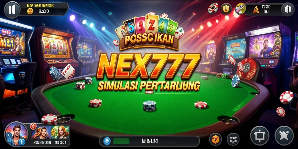 Tampilan gameplay NEX777 dengan pengalaman simulation yang menarik.