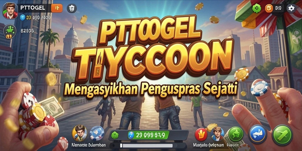 Tampilan gameplay menarik dari PTTOGEL dengan elemen Tycoon yang seru.