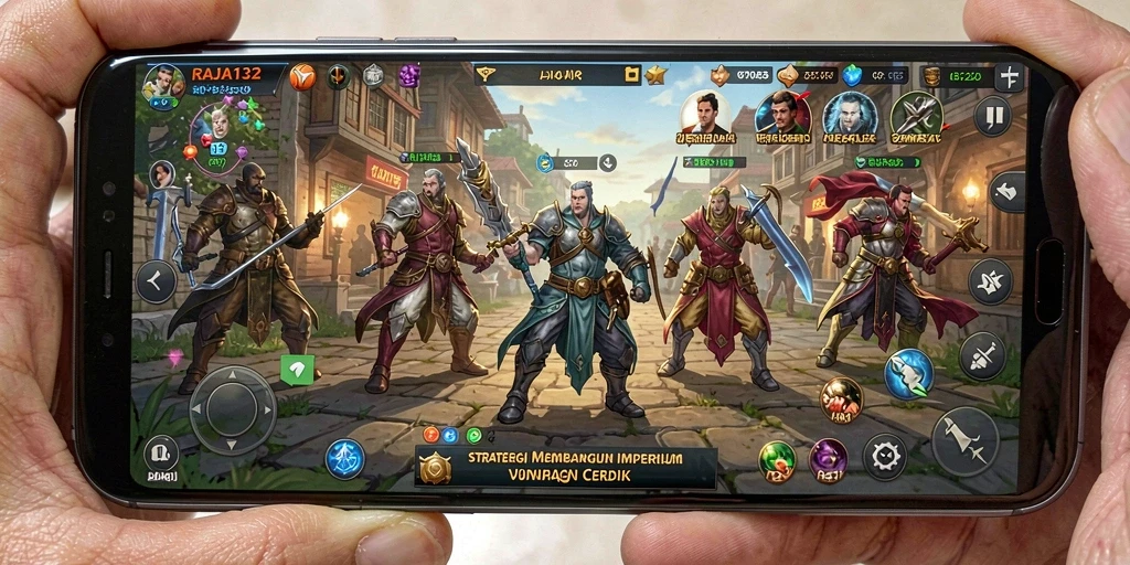 Tampilan seru gameplay strategi RAJA132 yang menantang.