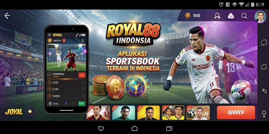 Tampilan menarik dari gameplay Sportsbook ROYAL88.