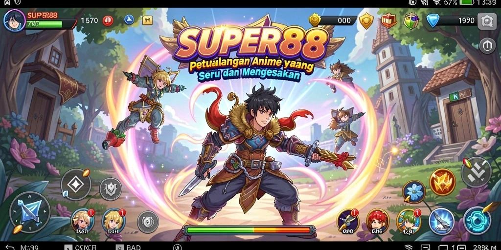 Tampilan menarik dari gameplay <strong>SUPER88</strong> yang seru dan penuh aksi.
