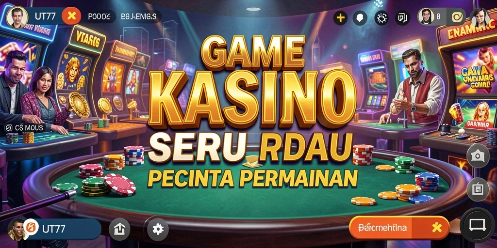 Tampilan gameplay yang menarik dari UT77 di kasino digital.