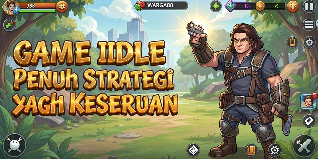 Screenshot gameplay WARGA88 dengan karakter dan aksi menarik.